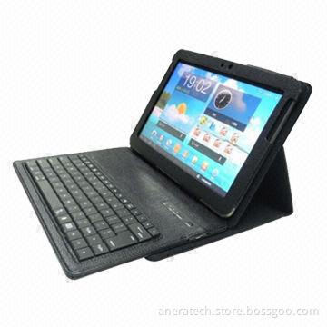 Bluetooth Keyboard for Samsung P5100, with Detachable Protective Case, PC